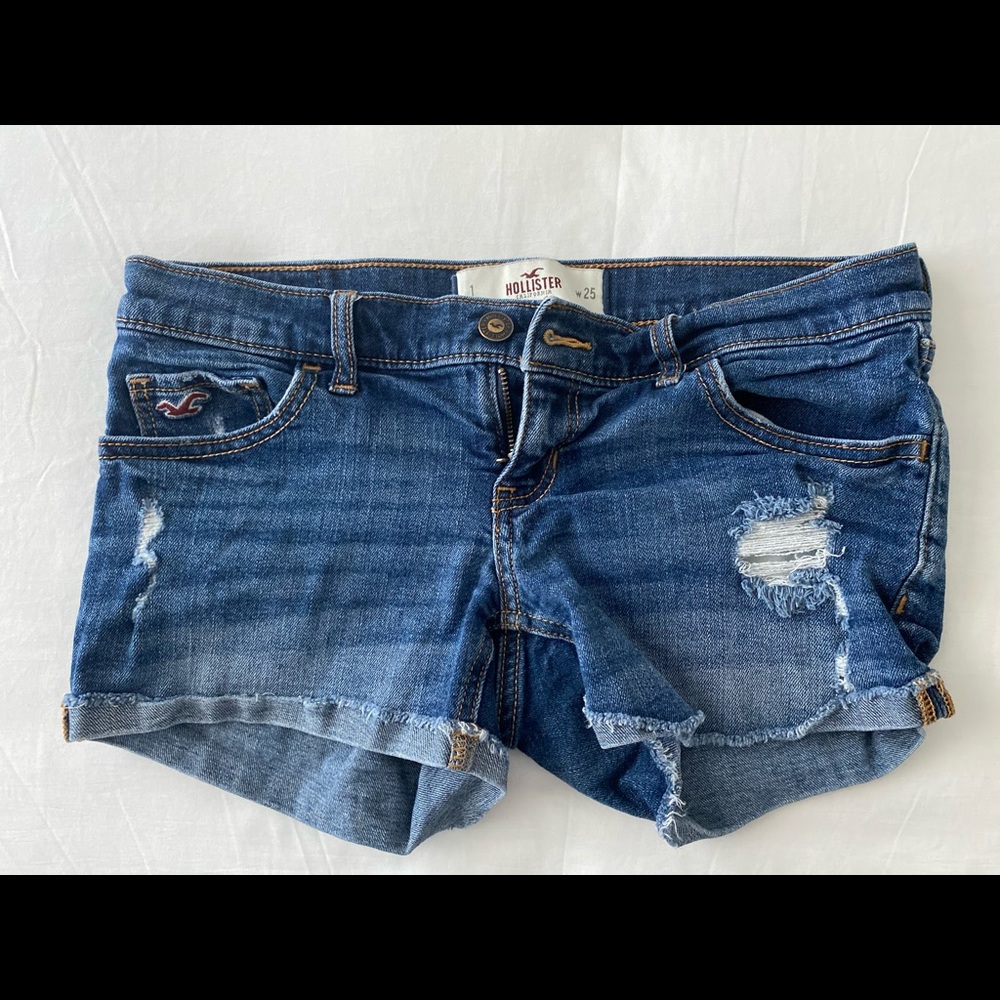 Hollister denim shorts